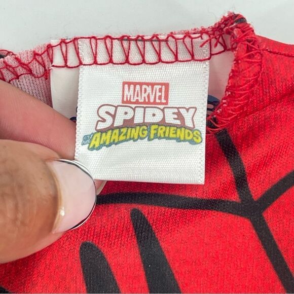 Marvel Spidey And His Amazing Friends Toddler Dress-Up Set with Shield 3T/4T - Picture 6 of 15